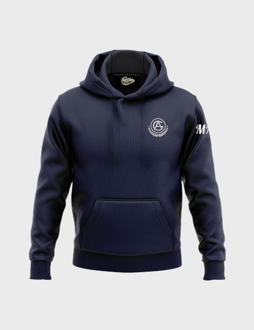 American Gulf School | All Grades | Hoodie | Color Navy Blue | Front View