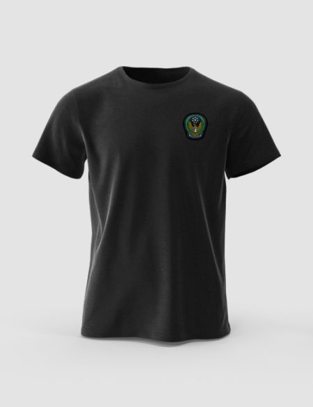 قميص باللون الأسود ١٠٠٪ قطن للإرتداء فقط تحت بدلة الدفاع المدني