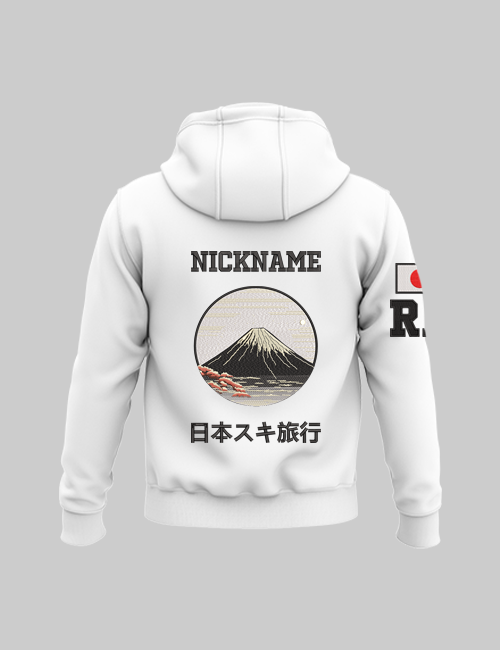 DIS Personalized White hoodie | Trip to Japan