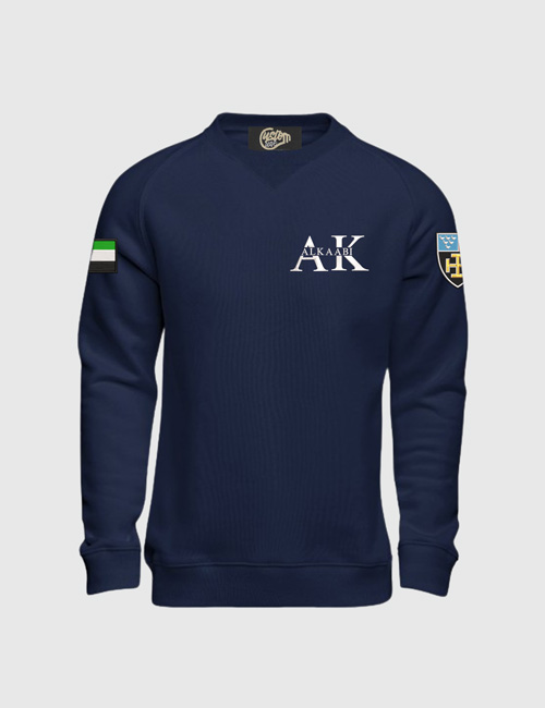Personalized Sweatshirt For CRANLEIGH ABU DHABI with Personalized Typography