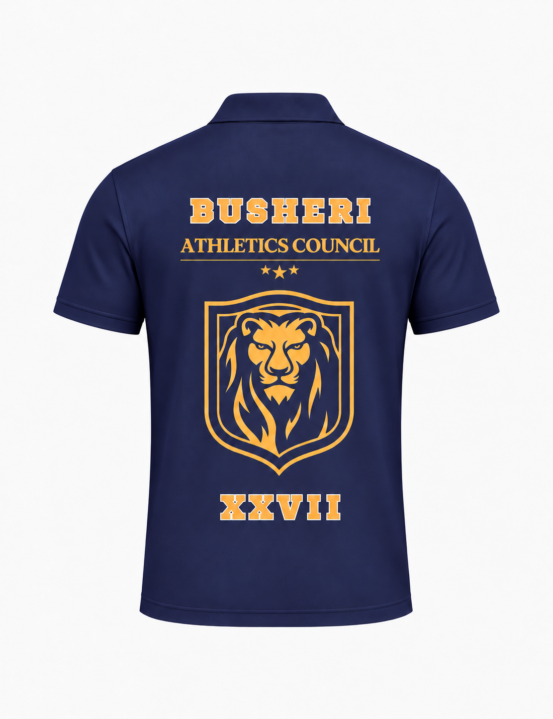 AISA Lycra custom Sports Council Polo Short Sleeves