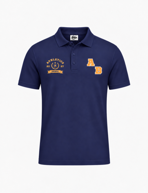AISA Lycra custom Sports Council Polo Short Sleeves